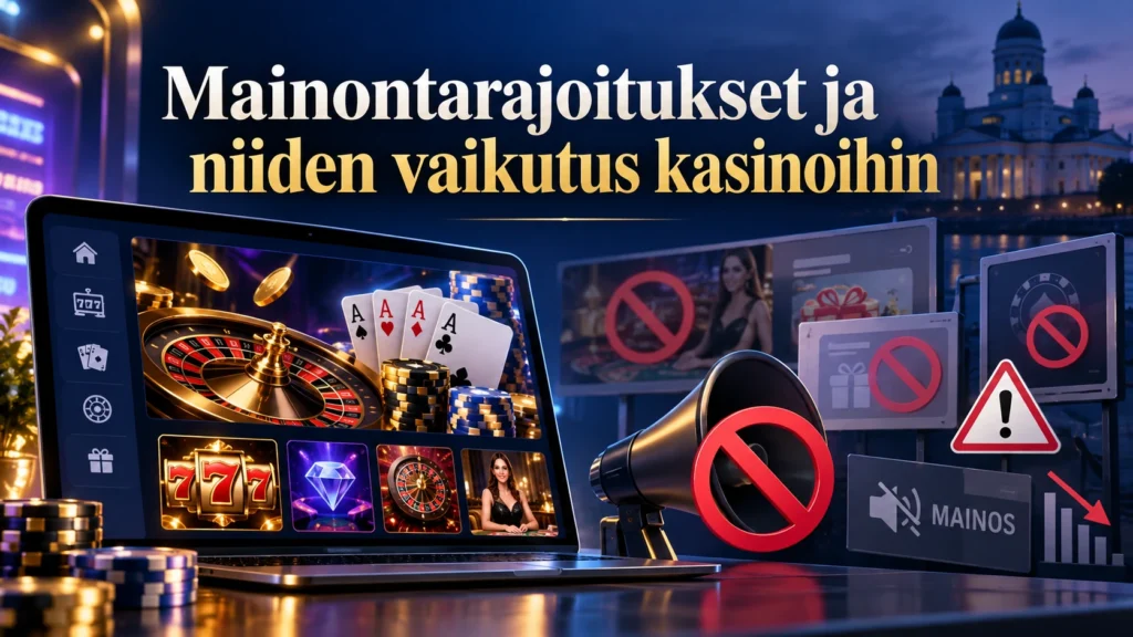 Mainontarajoitukset ja niiden vaikutus kasinoihin