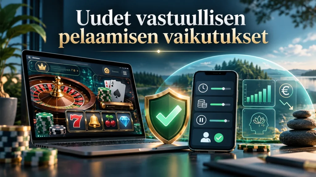 Uudet vastuullisen pelaamisen vaikutukset