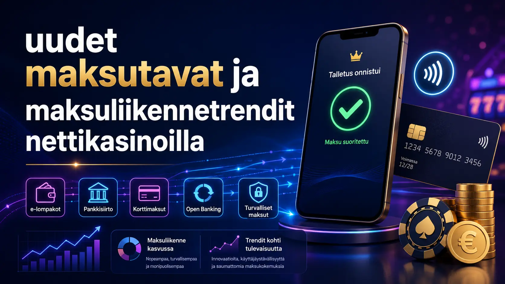Uudet maksutavat ja maksuliikennetrendit