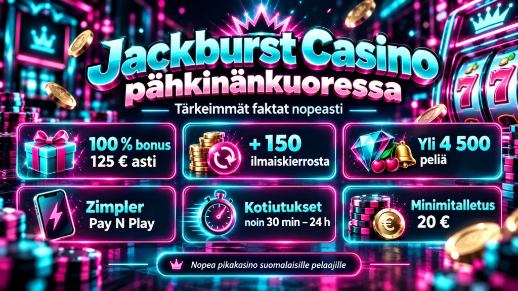 Jackburst pähkinän kuoressa